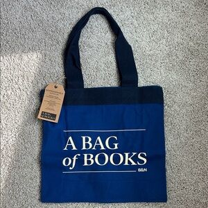 Barnes and Noble Bag of Books Tote NWT